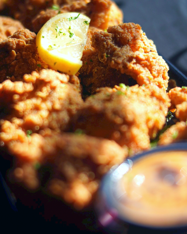 Catfish Nuggets at Fin and Feathers