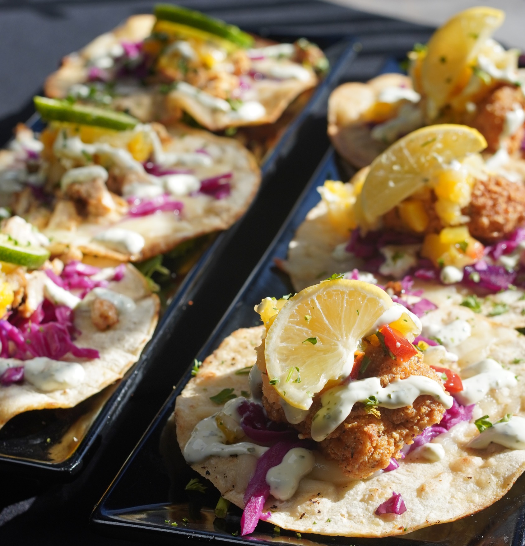 Fin's Tacos at Fin and Feathers