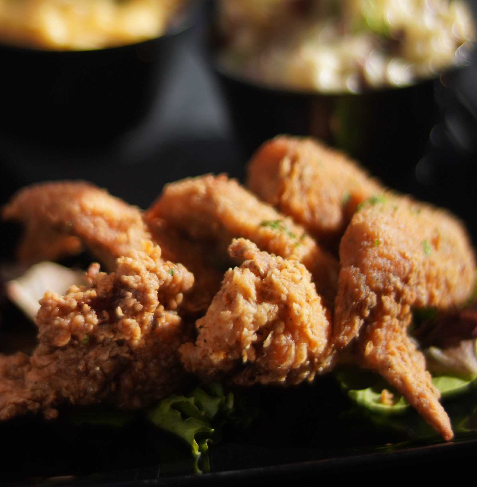 Southern Fried Chicken at Fin and Feathers