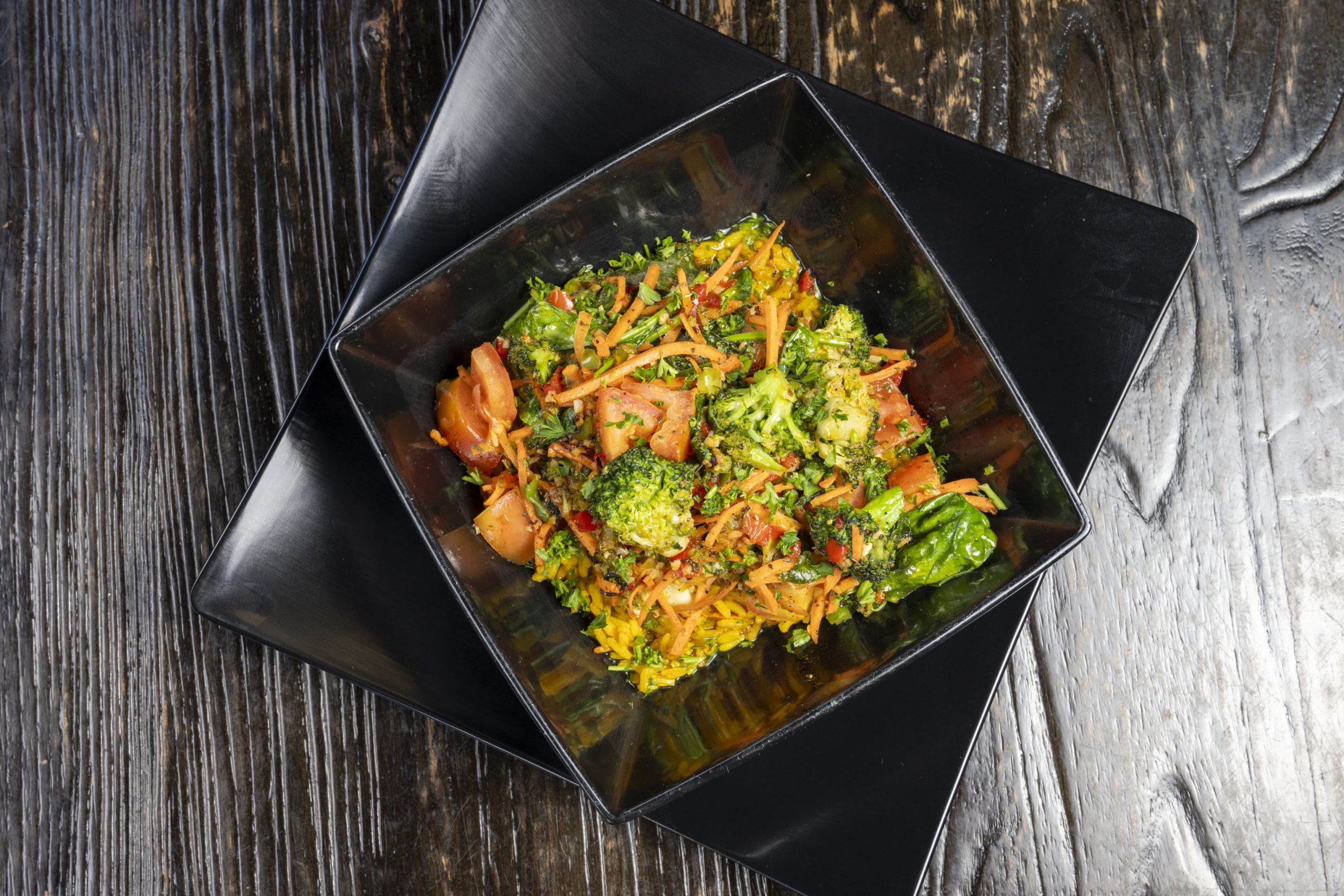 Veggie Bowl at Fin and Feathers